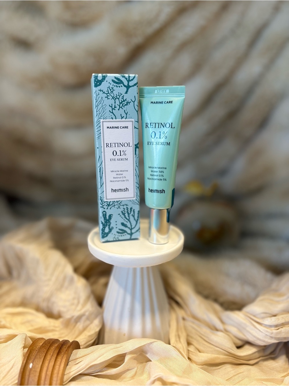 Retinol 0.1% Eye Serum - Miracle Marine Water - 1FL OZ‎